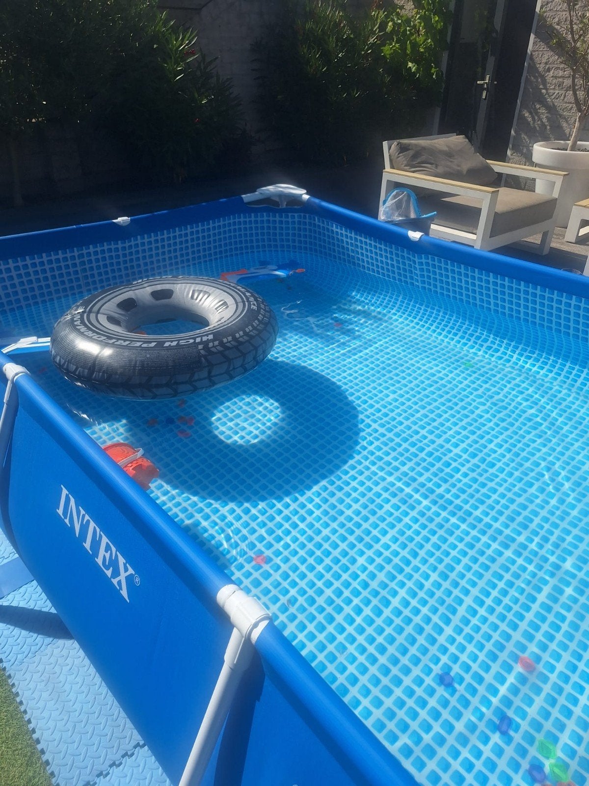 Zwembad 30020075 inclusief filterpomp en toebehoren, Tuin en Terras, Ophalen, Zo goed als nieuw, Opzetzwembad, 200 tot 400 cm