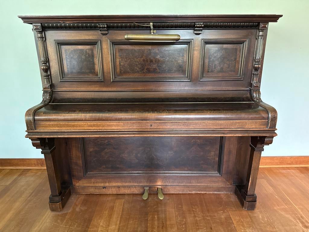 Antieke Piano - Römhildt Weimar, Ophalen, Gebruikt, Bruin, Piano