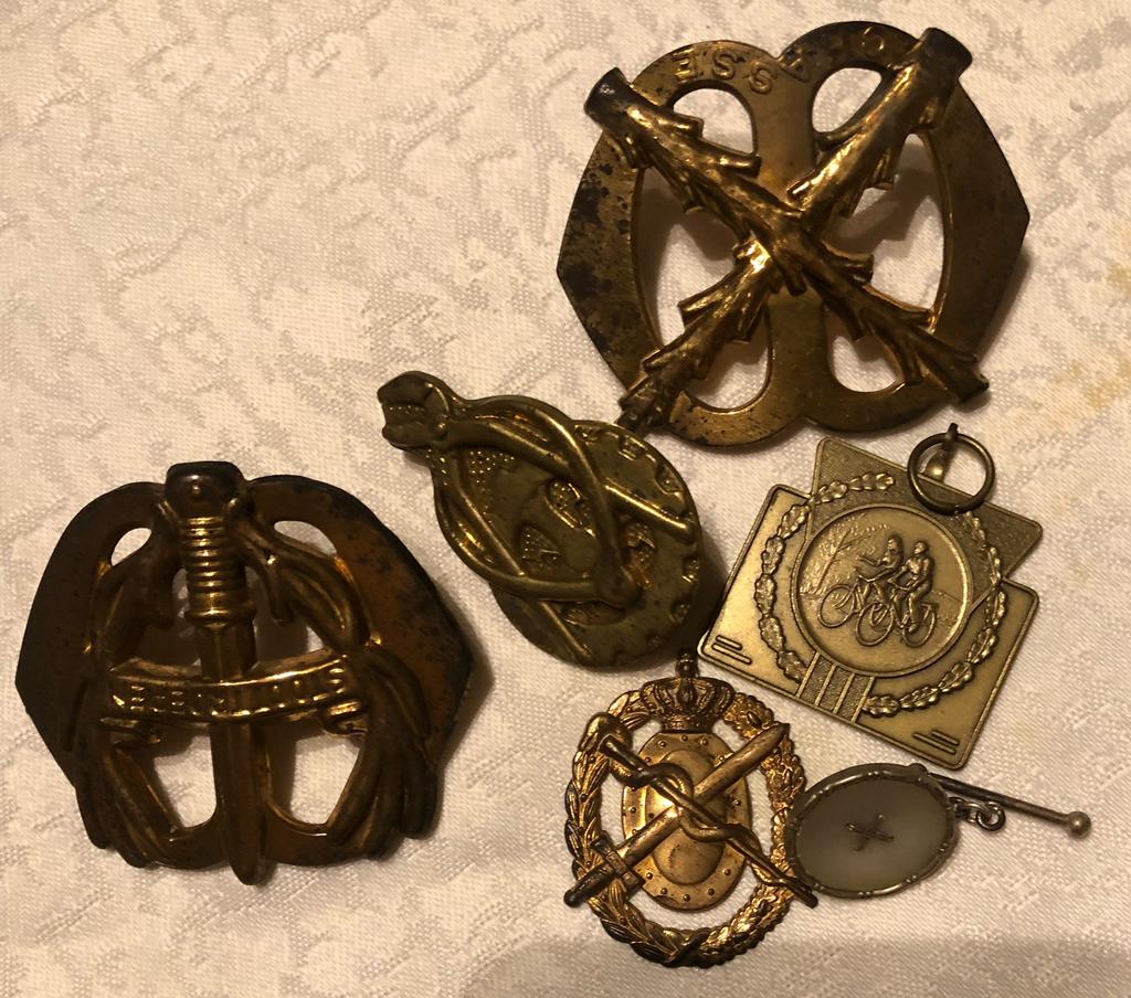 Badges, Verzamelen, Ophalen of Verzenden, Landmacht, Nederland, Embleem of Badge