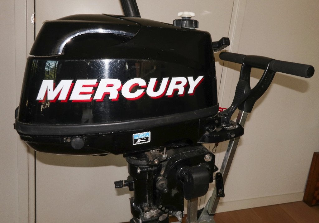 Mercury 4-takt BBM, Audio, Tv en Foto, Overige Audio, Tv en Foto, Gebruikt, Ophalen