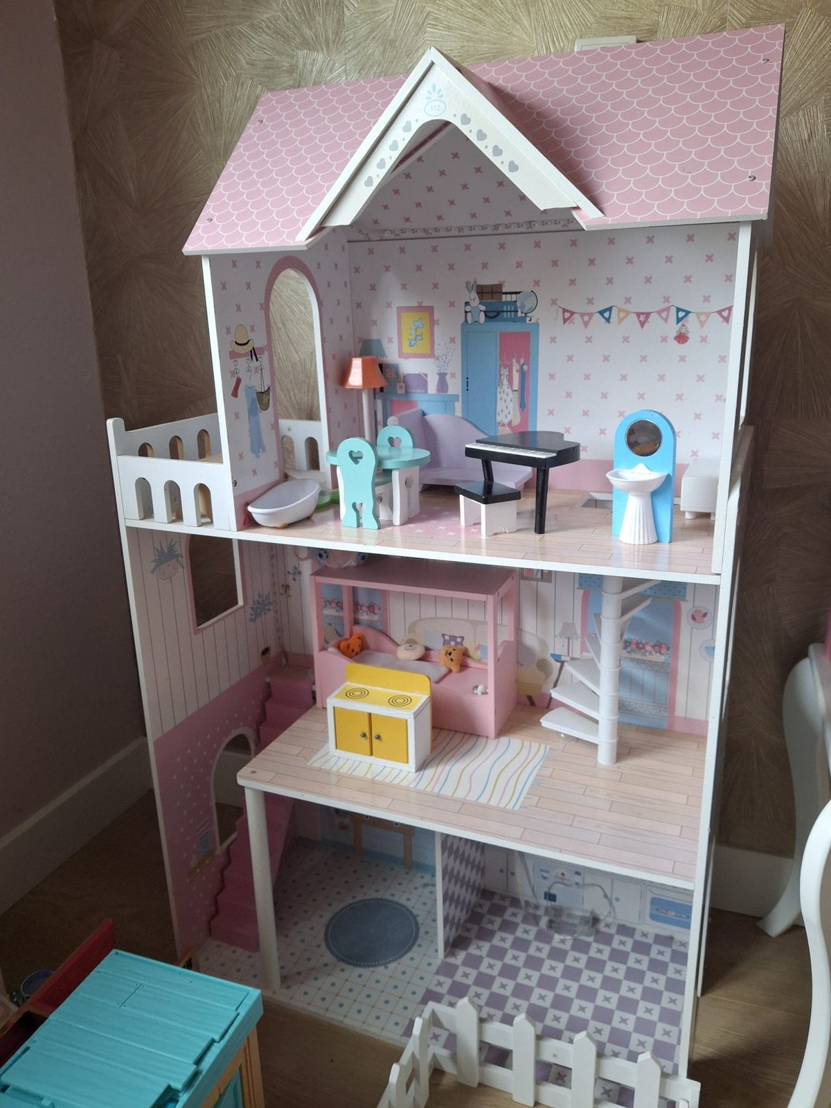 Poppenhuis, Ophalen of Verzenden, Zo goed als nieuw