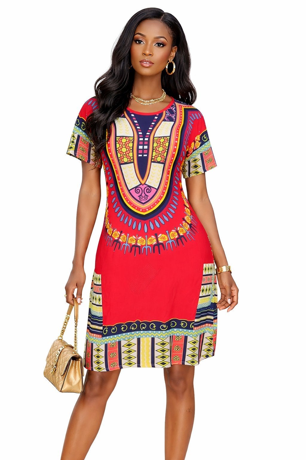 Mooie Dashiki Jurk voor Dames. Feestelijk Jurk voor Vakantie, Kleding | Dames, Jurken, Victorioussale, Disketteweg 18 1033NW Amsterdam