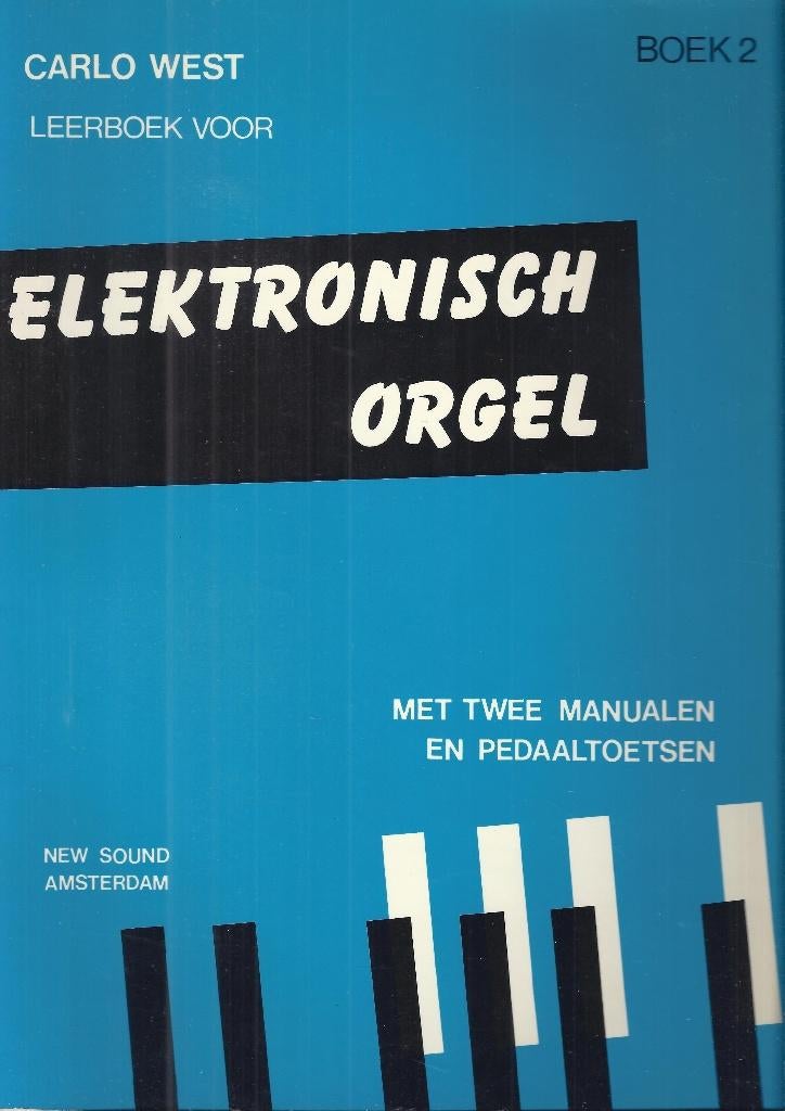 Bo919 bladmuziek orgel carlo west boek 2  -, Muziek en Instrumenten, Orgel, Gebruikt, Klassiek, Ophalen of Verzenden
