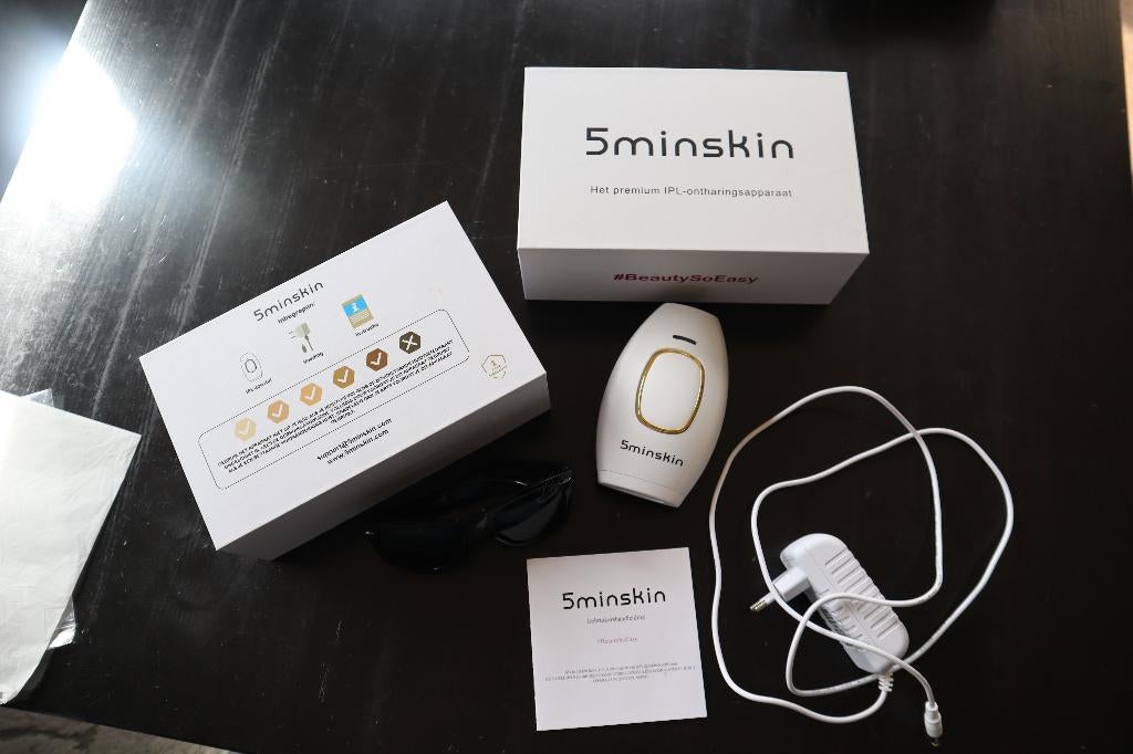 5minSkin Skinglow IPL Haarverwijderingsapparaat, Ophalen of Verzenden, Gebruikt, Overige typen