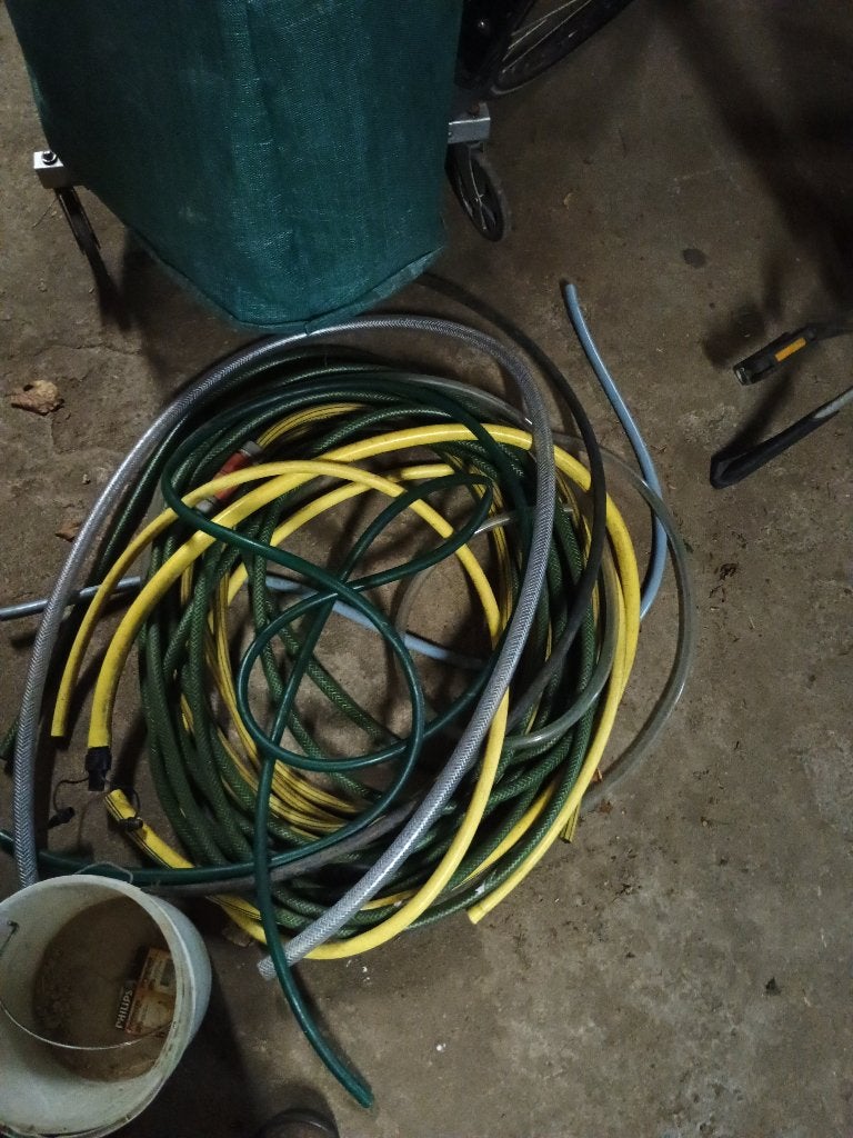 Korte stukken tuinslang, Tuin en Terras, Tuinslangen, Ophalen, Gebruikt, Tuinslang
