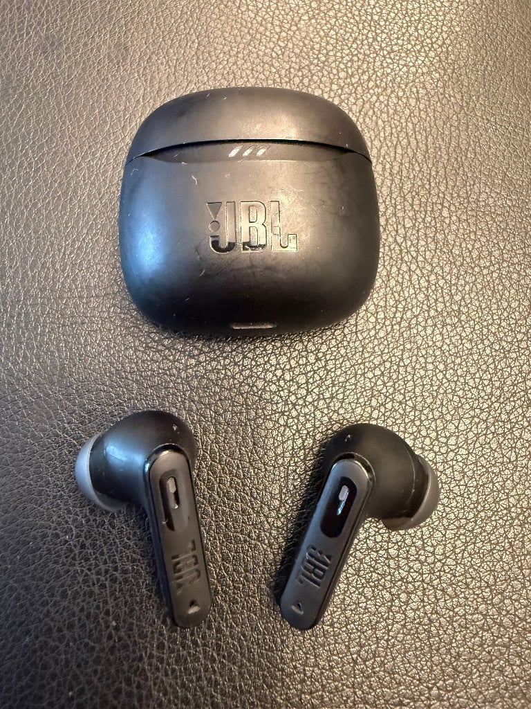JBL Tune Flex 2 Black Wireless Earbuds, Telecommunicatie, Mobiele telefoons | Oordopjes, Gebruikt, Zwart, Ophalen of Verzenden