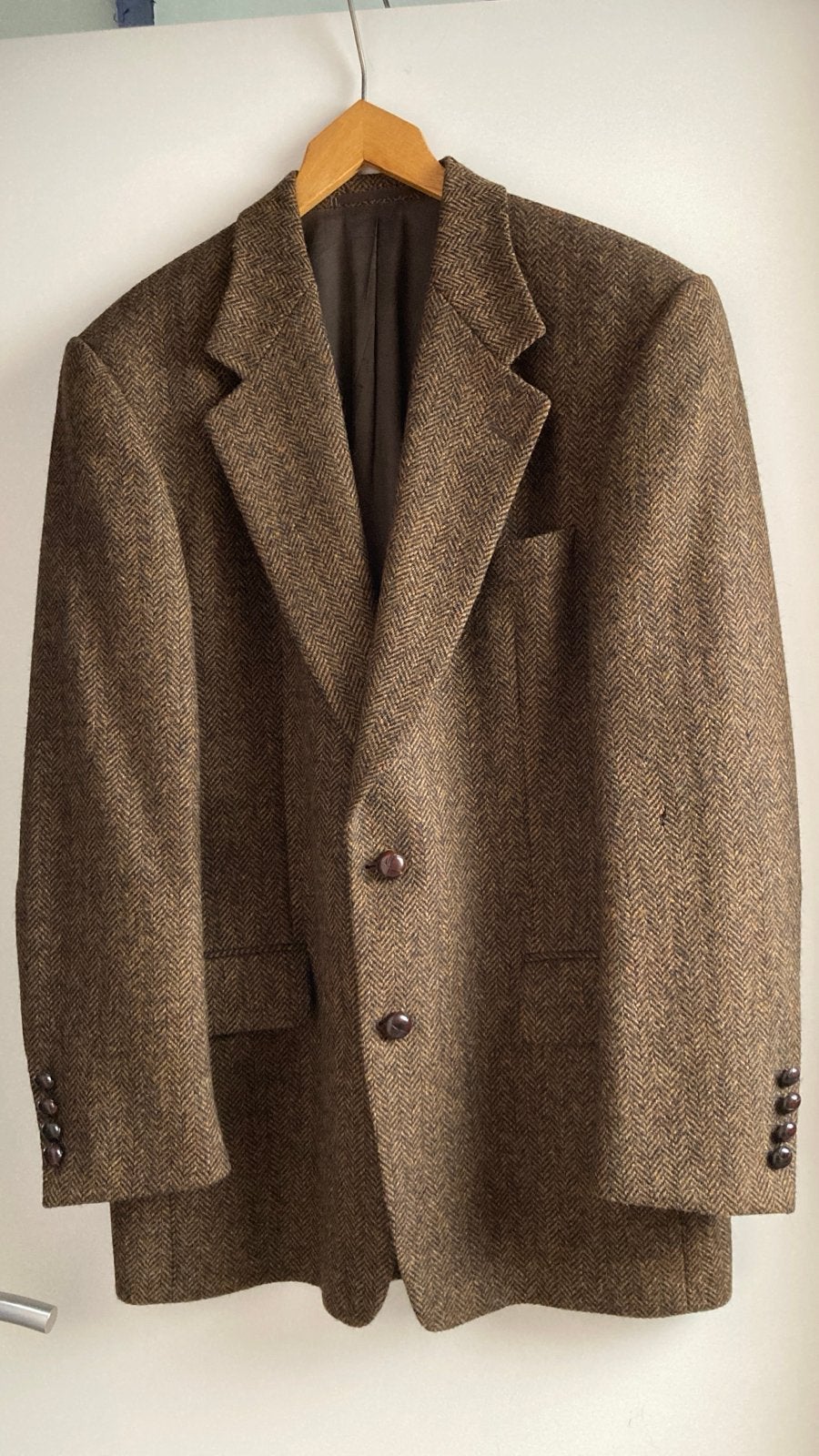 Daniel Hechter West of England Tweed Jasje Maat L, Kleding | Heren, Kostuums en Colberts, Verzenden, Zo goed als nieuw, Maat 52/54 (L)