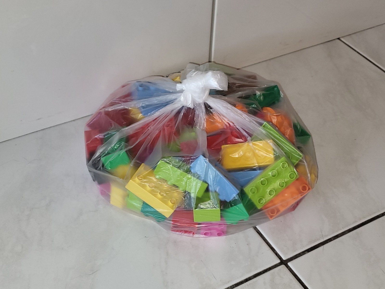 Duplo set met 100 stenen, Gebruikt, Ophalen of Verzenden, Duplo, Duplo