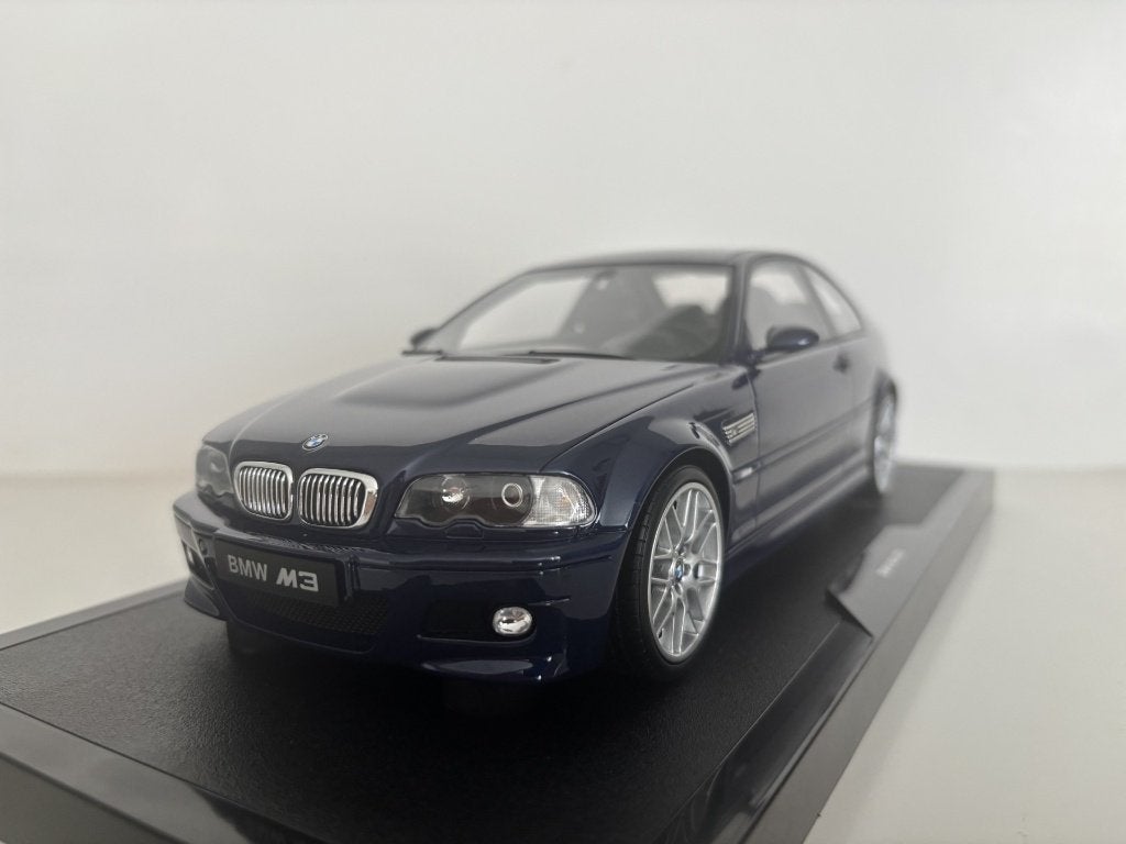 BMW M3 CS E46 Interlagos Blue Metallic 2005 1:18 (nieuw), Verzenden, Nieuw, Auto, OttOMobile