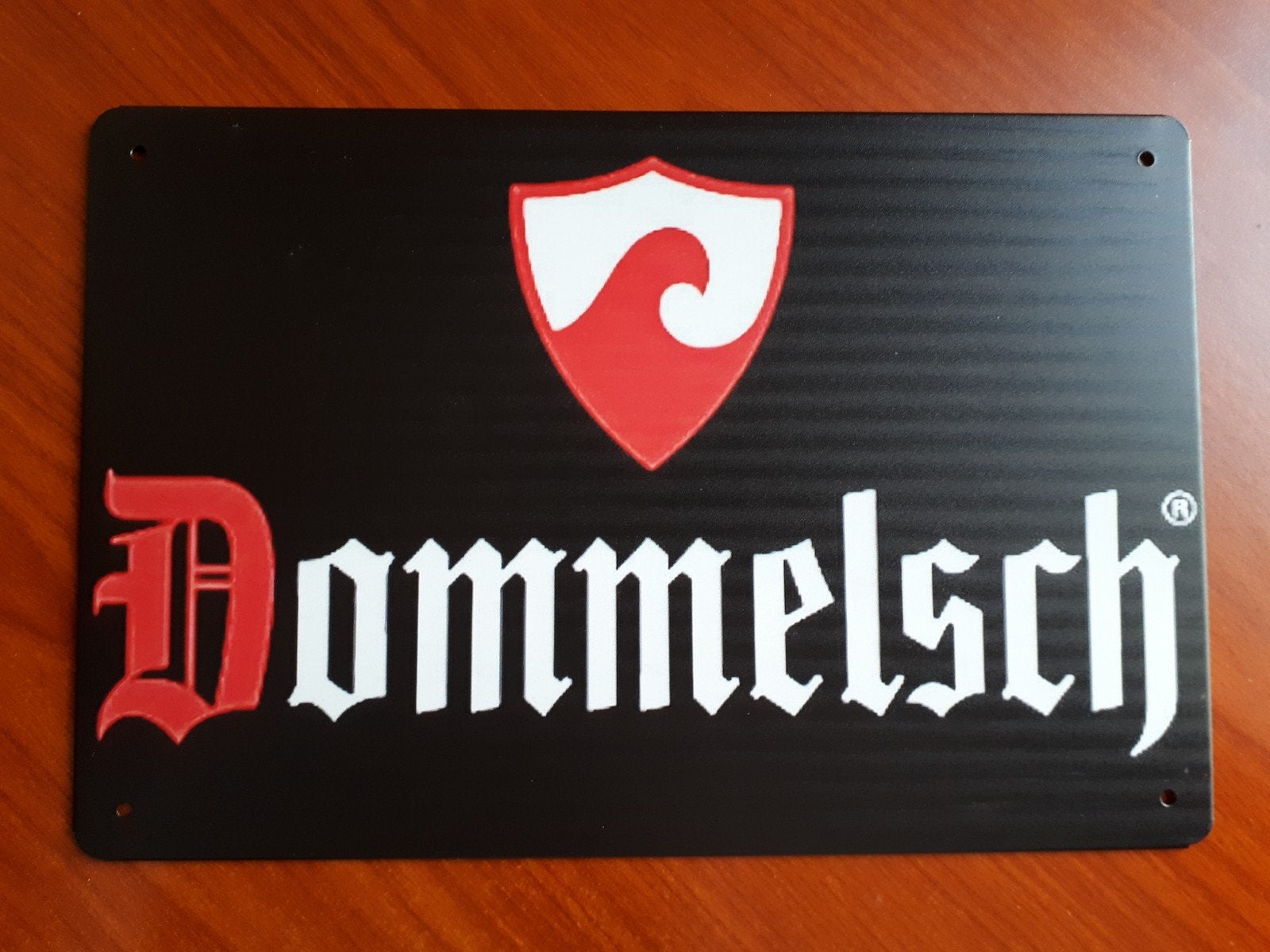 Dommelsch 20x30 cm Metalen Reclamebord, Verzamelen, Biermerken, Ophalen of Verzenden, Nieuw, Reclamebord, Plaat of Schild, Overige merken