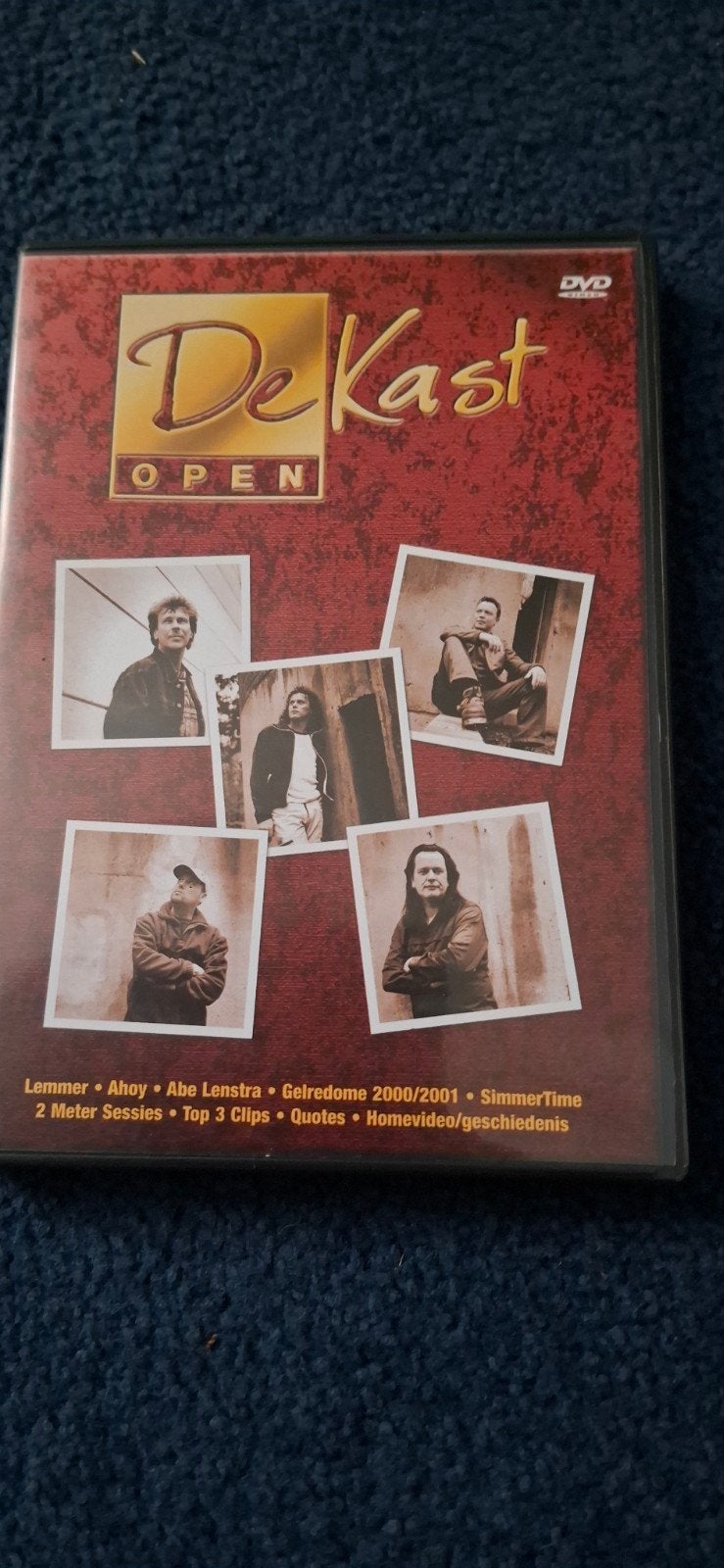 De Kast - Open DVD (Nederlandstalige muziekdocumentaire), Gebruikt, Alle leeftijden, Inclusief doosje, Ophalen of Verzenden
