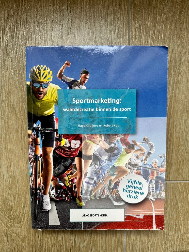 Sportmarketing : waardecreatie binnen de sport, Boeken, Gelezen, Ophalen of Verzenden, Hugo Gruijters en Robert Kok, Nederlands