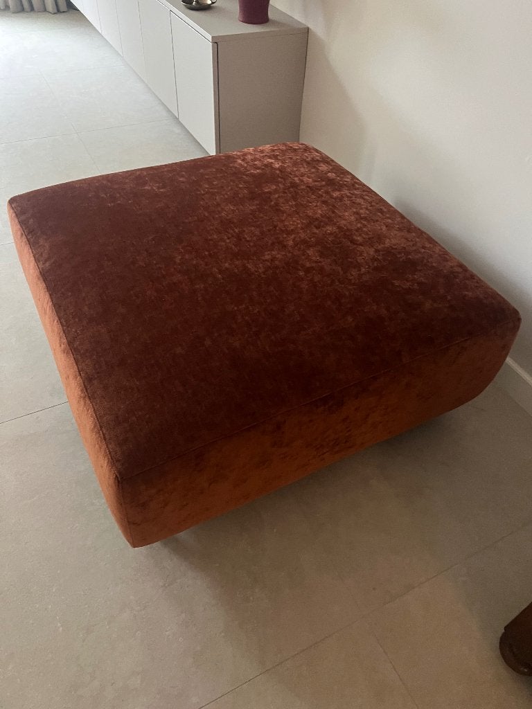 Poef/ hocker colijn interieur, Huis en Inrichting, Ophalen, Vierkant, Nieuw, 75 tot 100 cm