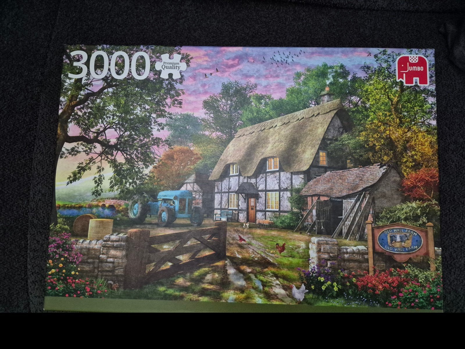 Jumbo Legpuzzel 3000 stukjes - Compleet en rookvrij, Ophalen of Verzenden, Meer dan 1500 stukjes, Gebruikt, Legpuzzel