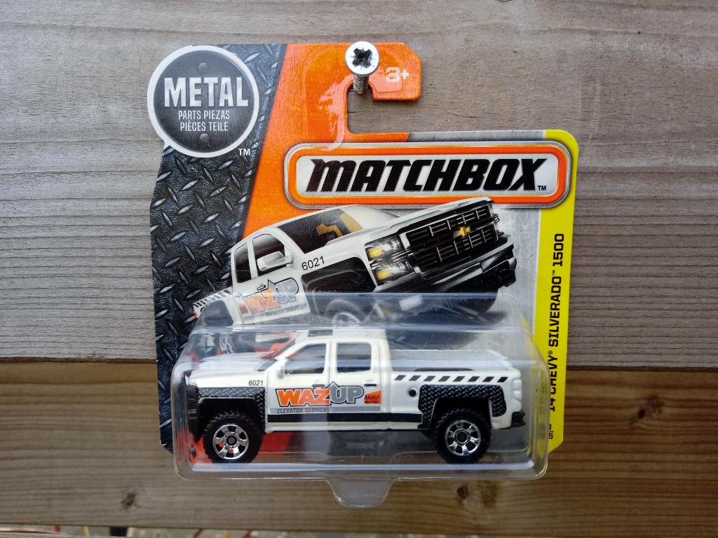 Chevrolet Silverado 1500 '14 Matchbox, Ophalen, Nieuw, Auto