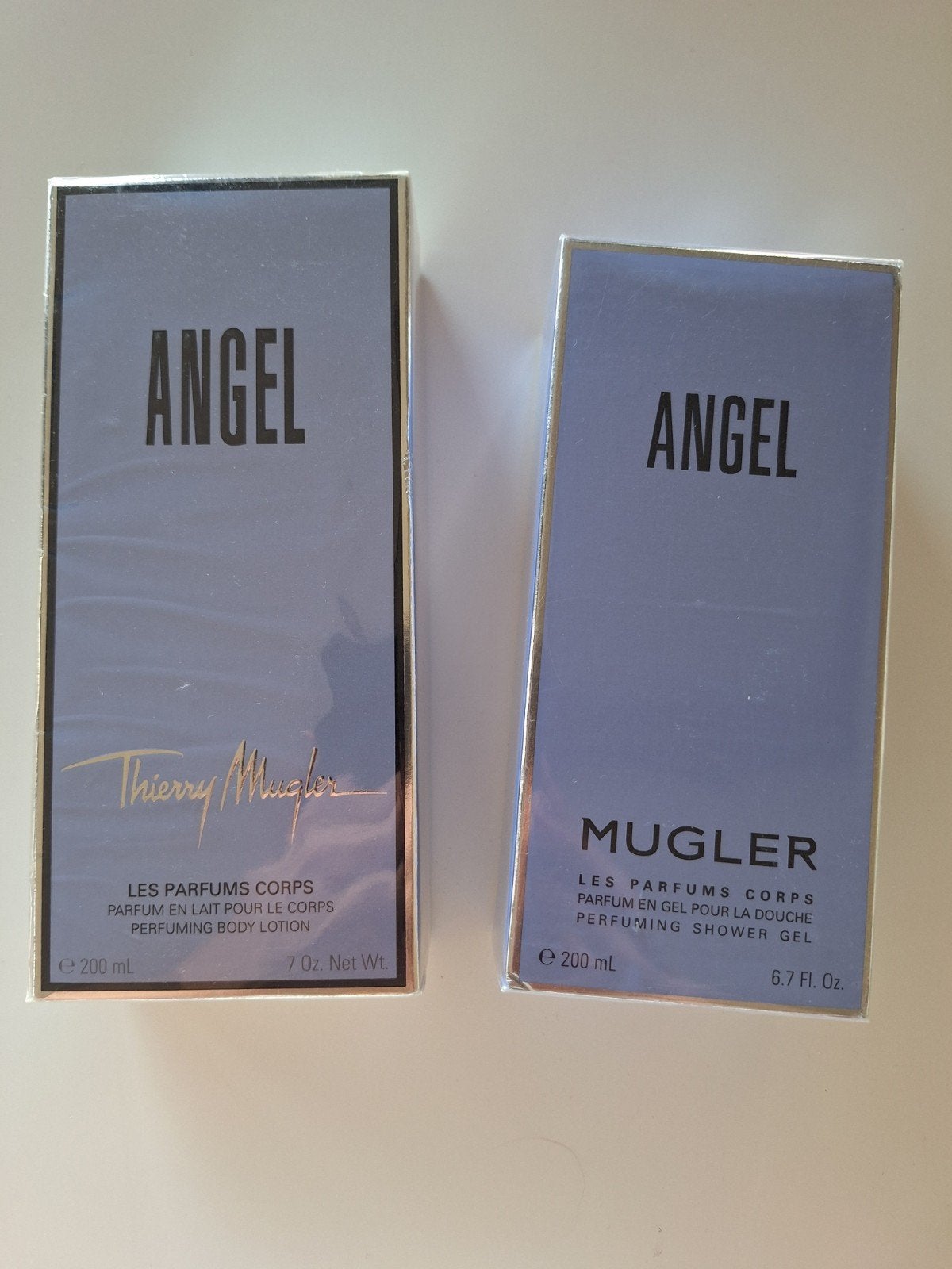 Thierry Mugler Angel Body Lotion & Shower Gel Set 200ml, Verzenden, Nieuw