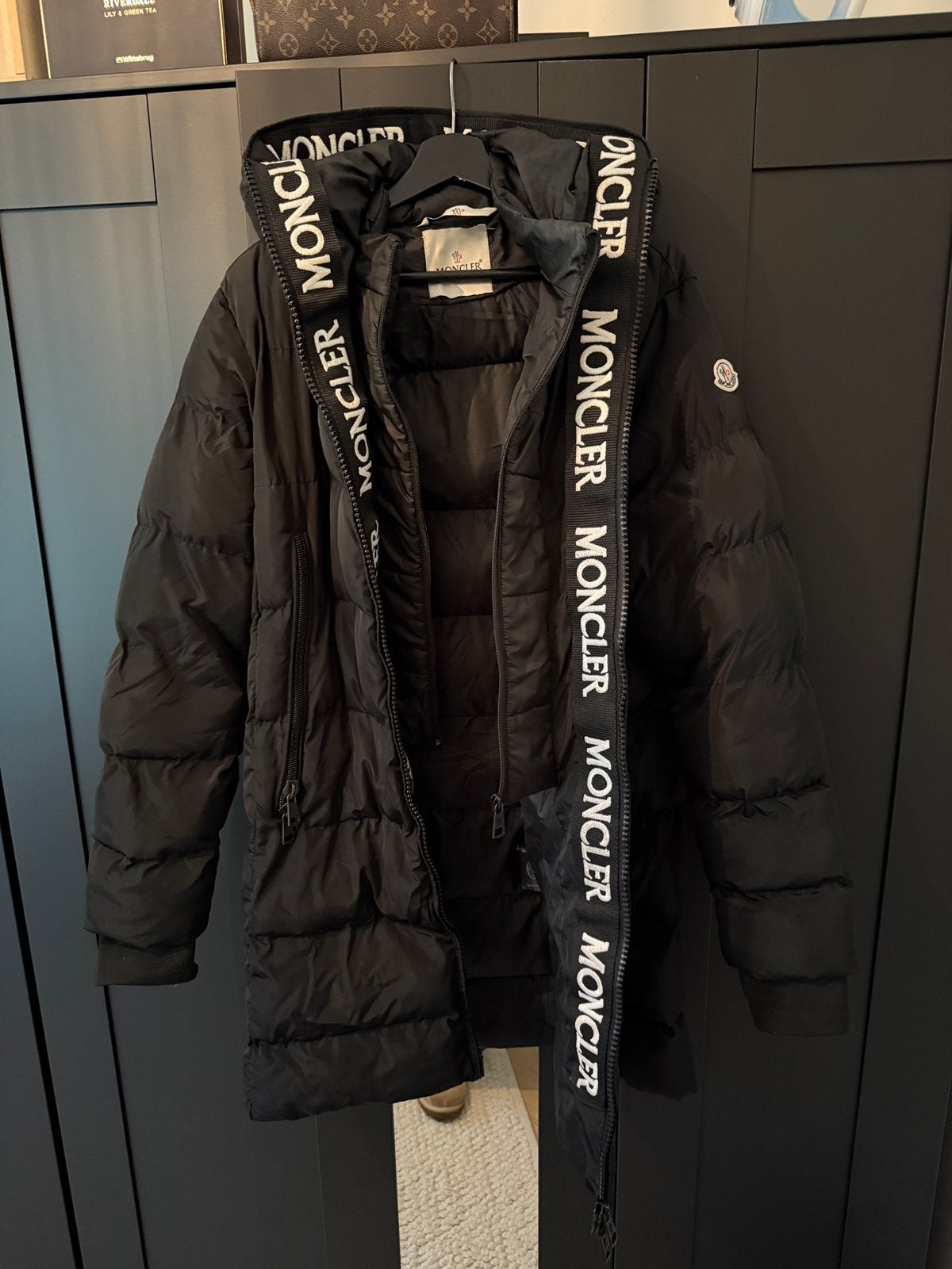 Winterjas lang, Kleding | Dames, Ophalen of Verzenden, Gedragen, Maat 42/44 (L), Zwart