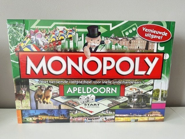 Monopoly Apeldoorn Editie 2016 - Nieuw in verpakking, Een of twee spelers, Ophalen of Verzenden, Nieuw, Identity Games