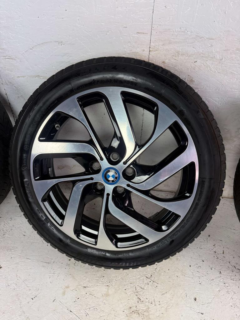 2.Originele BMW i3 velgen 19" 5x112 Style 428 Turbine winter, Gebruikt, 155 mm, Banden en Velgen, Niet ingevuld