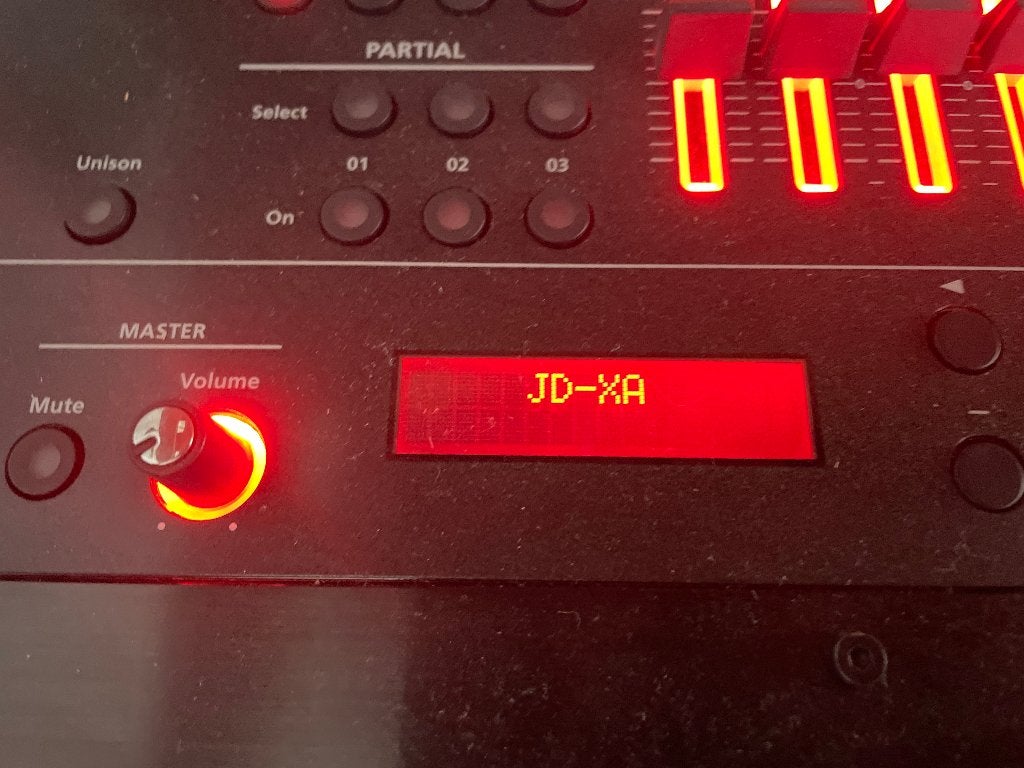 Roland JD-XA. Synthesizer analoge digitale synth, Ophalen, Zo goed als nieuw, 61 toetsen, Roland