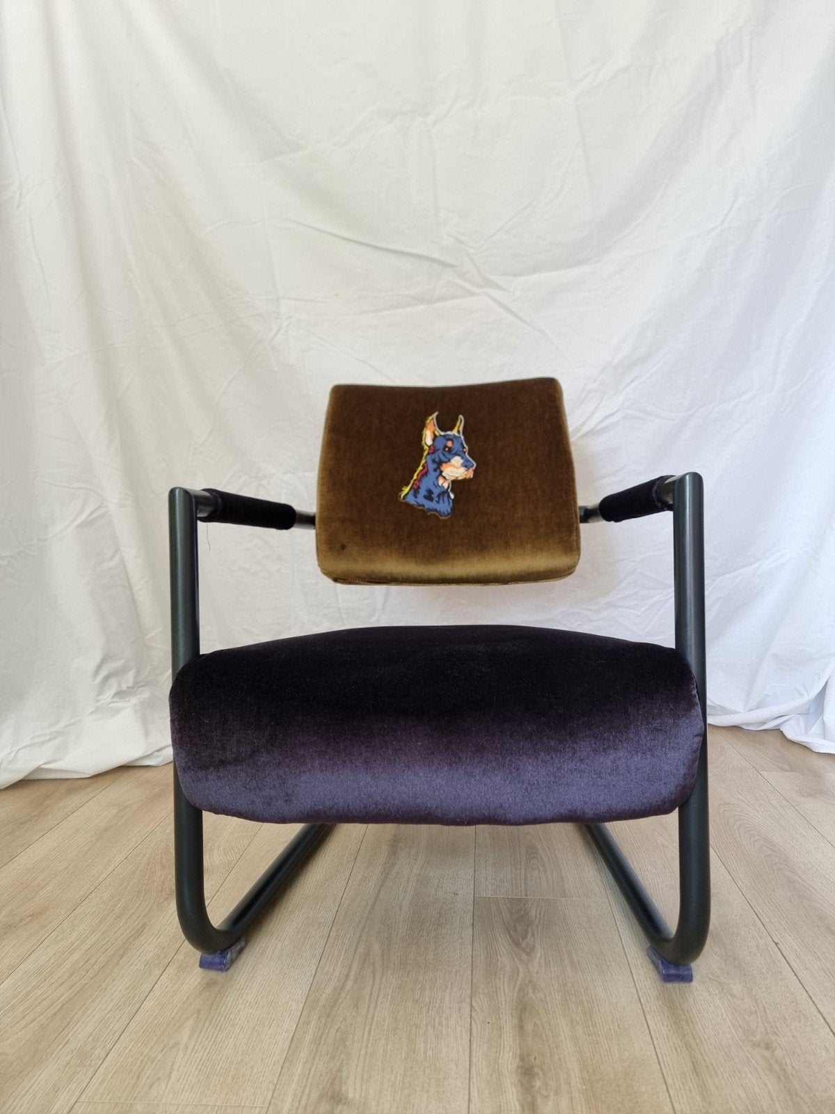Unieke Vintage Look Stoel met custom design Xooon Zeno stoel, Ophalen, Nieuw, Stof, Eén