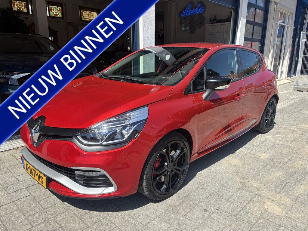 Renault Clio 1.6 R.S. 200 PK/FULL OPTIONS (bj 2016), Auto's, Renault, Bedrijf, Te koop, Clio, ABS, Airbags, Airconditioning, Alarm