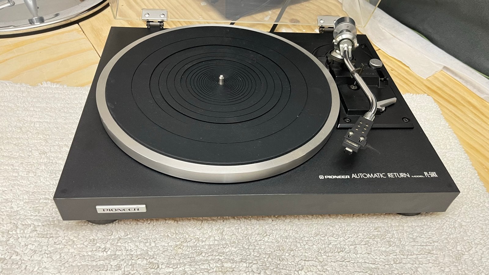 Pioneer Platenspeler PL-512 Volautomatisch, Audio, Tv en Foto, Platenspelers, Ophalen, Automatisch, Zo goed als nieuw, Pioneer