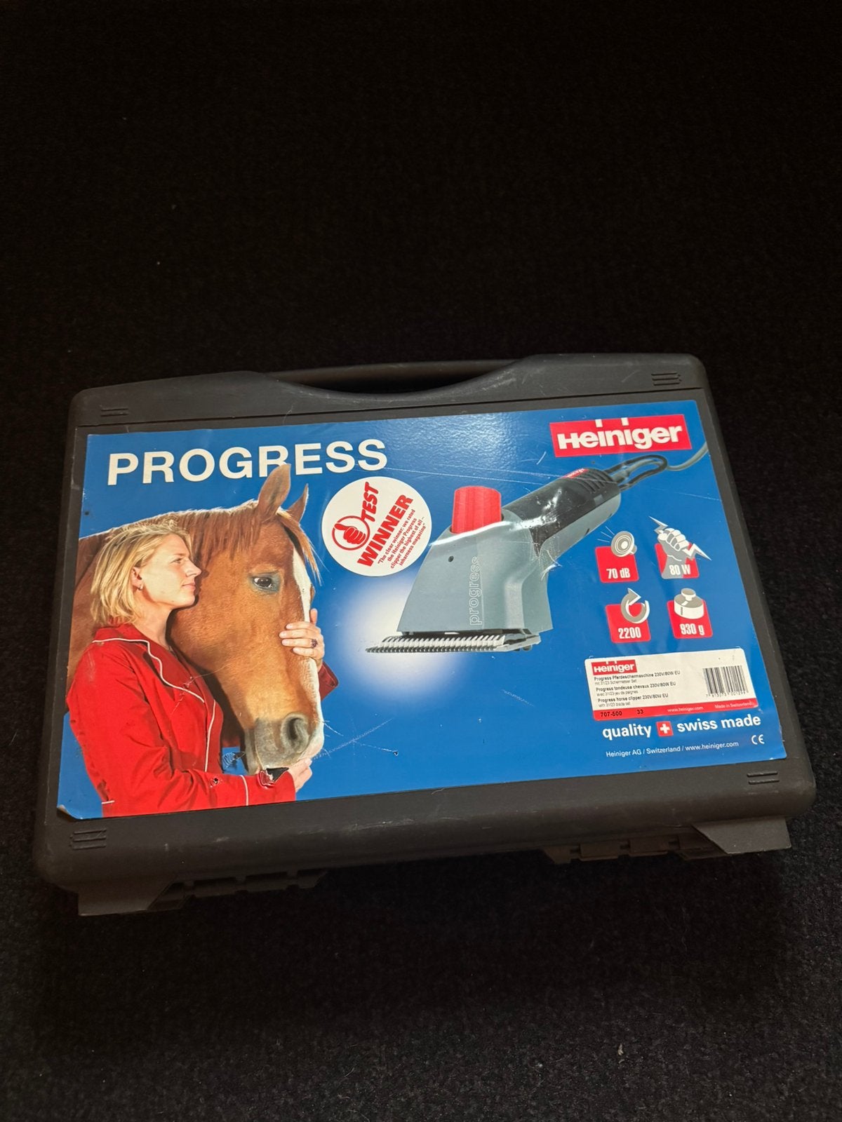 Heiniger Progress scheermachine 31/23, Ophalen of Verzenden, Gebruikt, Scheerapparatuur