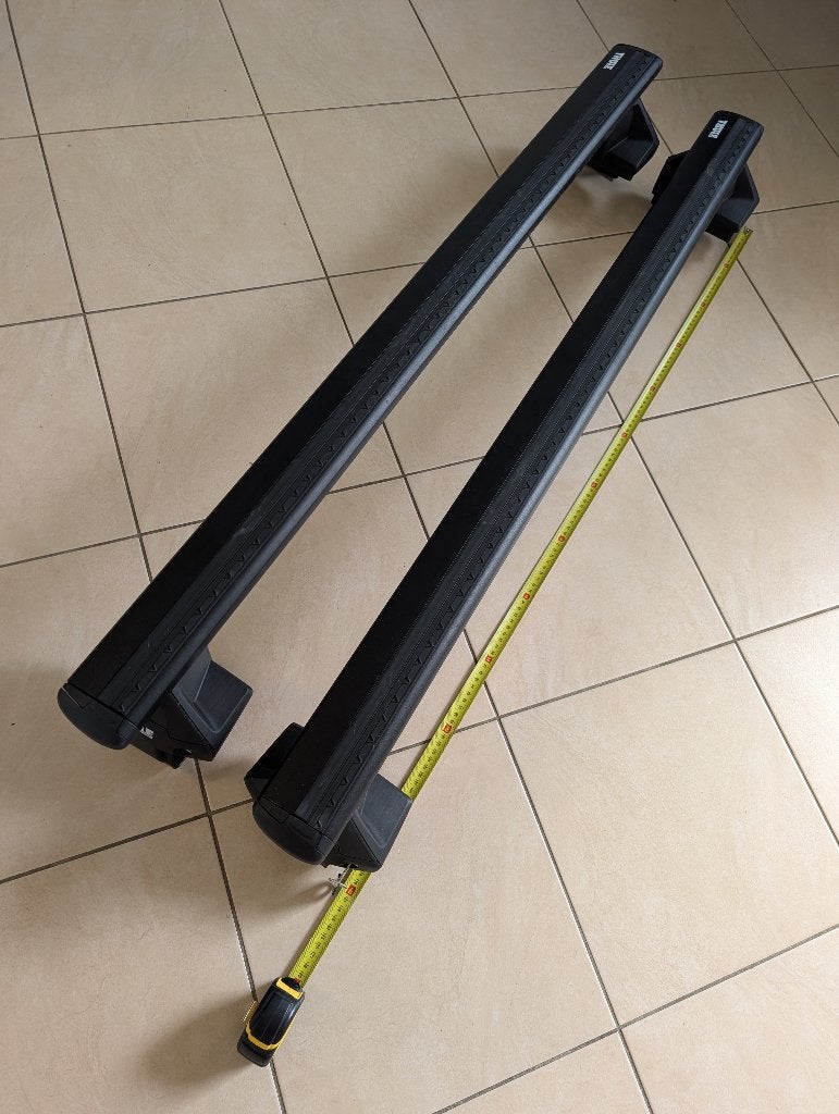 Thule Wingbar Evo Black (Corolla hatchback/sedan 2019 - ), Auto diversen, Dakdragers, Ophalen, Zo goed als nieuw
