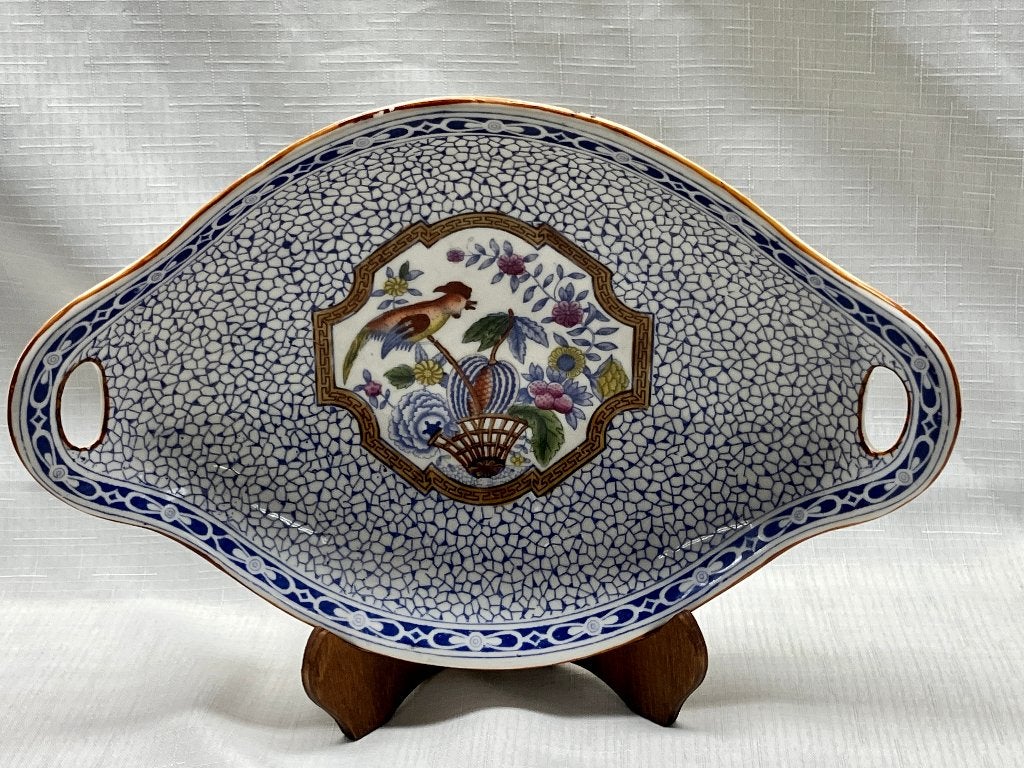 Mosa Maastricht Paradijsvogel 601, 18-delig servies ca. 1900, Ophalen of Verzenden