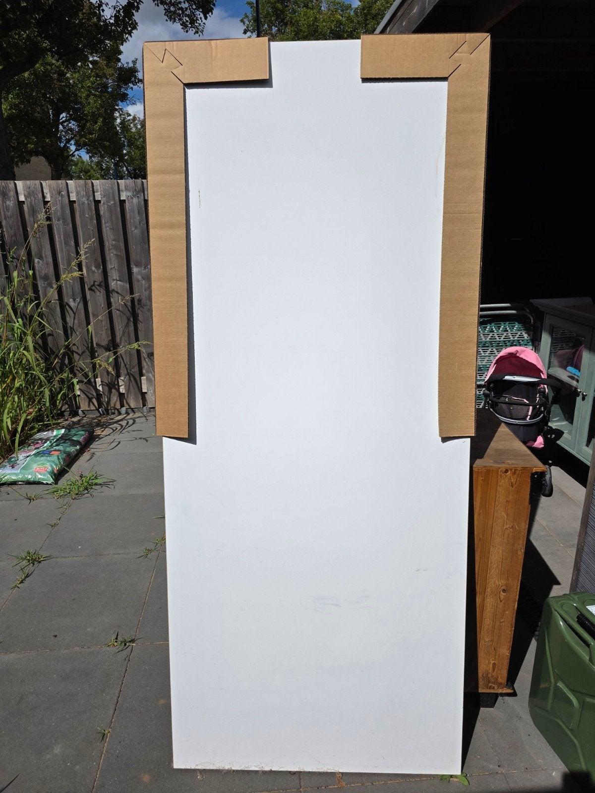 Rechtse opdek deur 201,5 x 83 cm, Ophalen, 80 tot 100 cm, Binnendeur, Nieuw