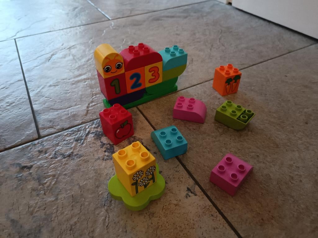 Duplo mijn eerste rups 10831, Ophalen of Verzenden, Zo goed als nieuw, Compleet, Duplo