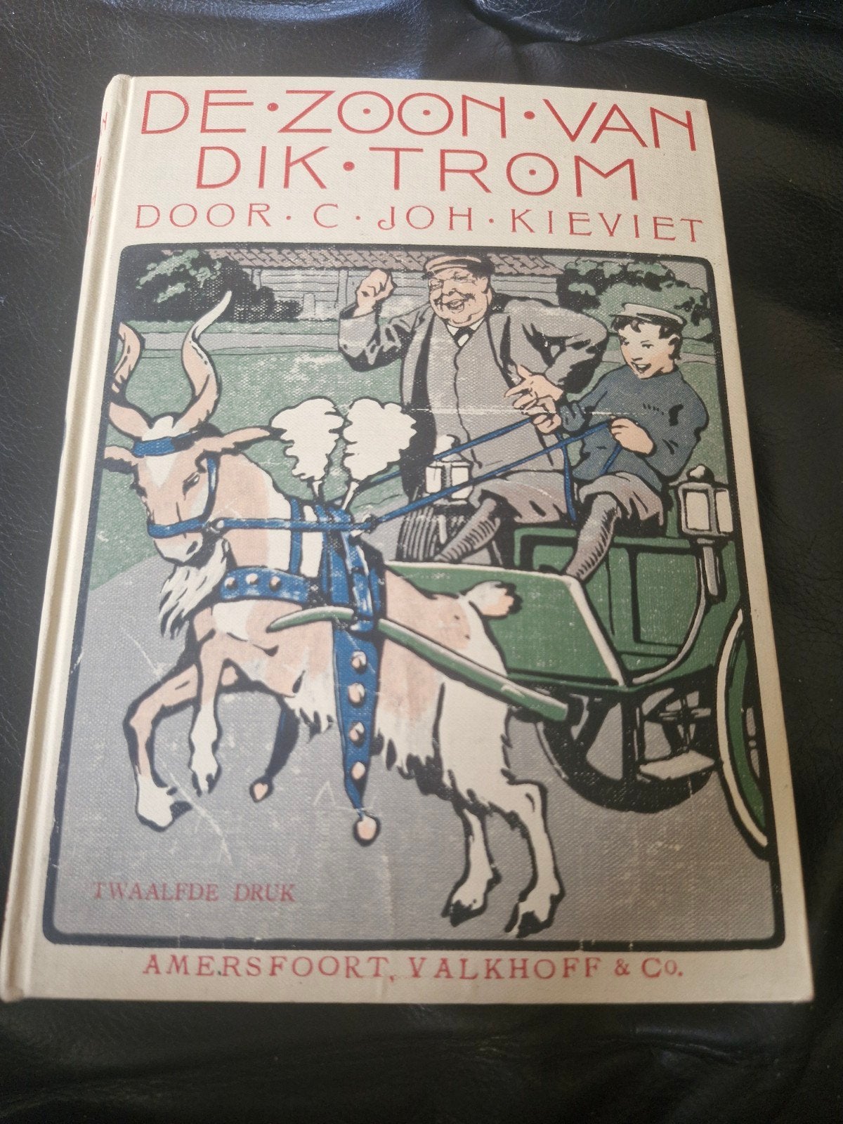 Antiek kinderboek: De zoon van Dik Trom - ca 1920, Antiek en Kunst, Ophalen of Verzenden