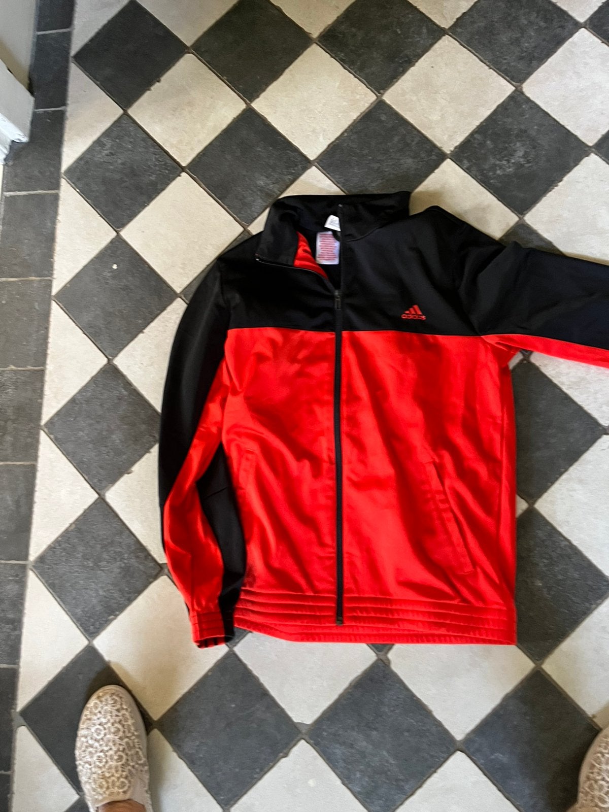 Adidas jasje, Ophalen of Verzenden, Zo goed als nieuw, Meisje, Jas