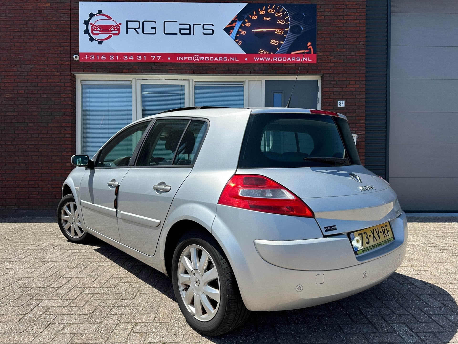 Renault Mégane 1.6-16V Tech Line / Schuifdak / PDC / Clima, Auto's, Stof, 4 cilinders, Met garantie (alle), Origineel Nederlands