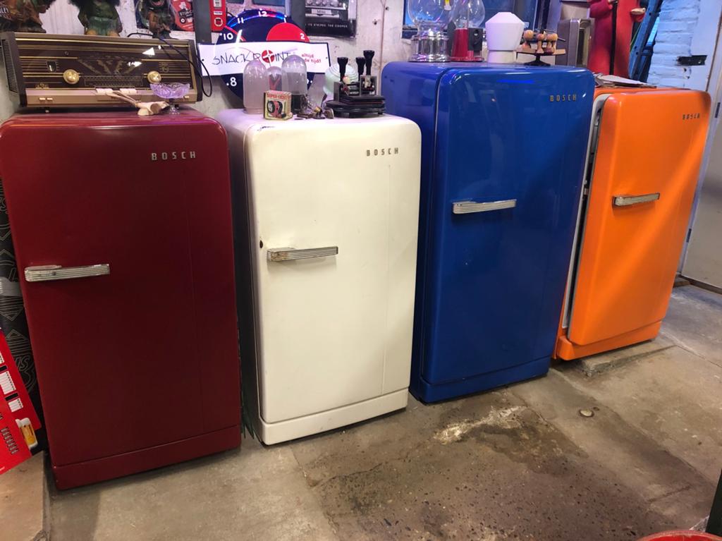Oude Bosch koelkast kast deco jaren ‘60 diverse voorradig