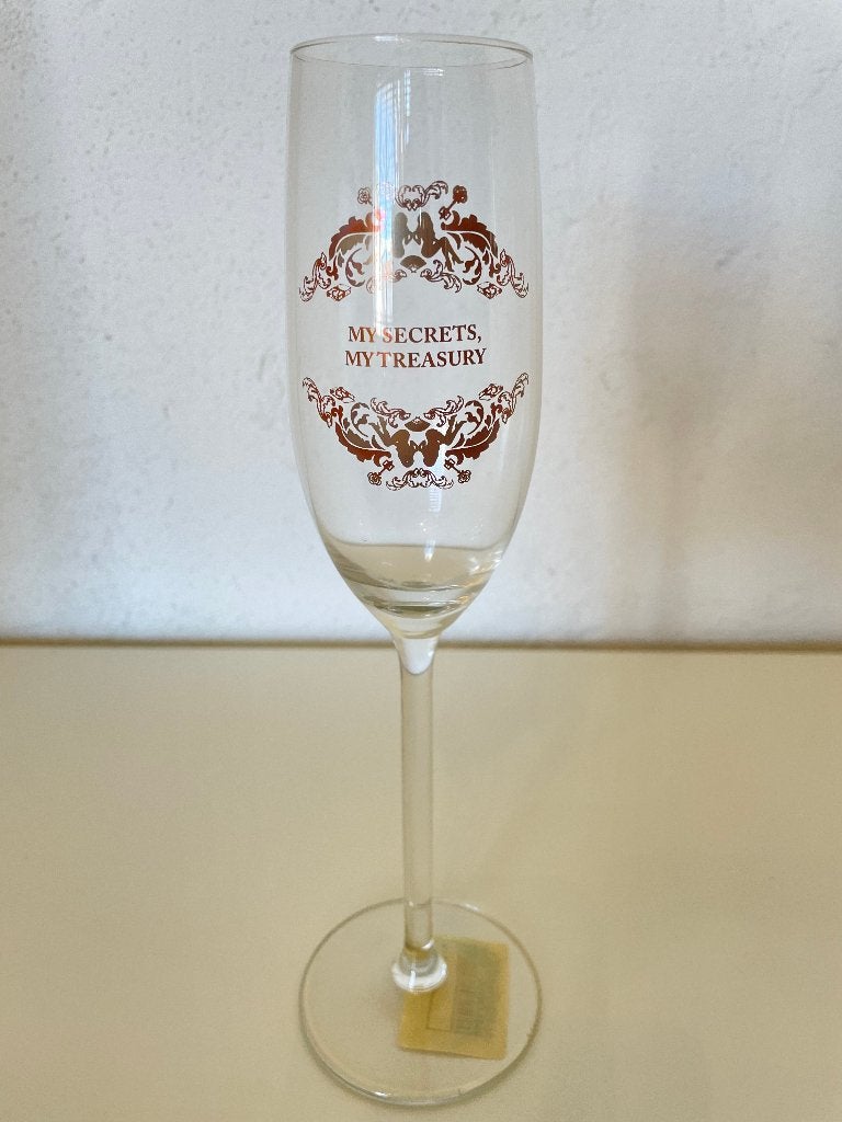Marlies Dekkers Champagneglas Speciaal voor de Bijenkorf, Overige merken, Nieuw, Ophalen of Verzenden, Overige stijlen