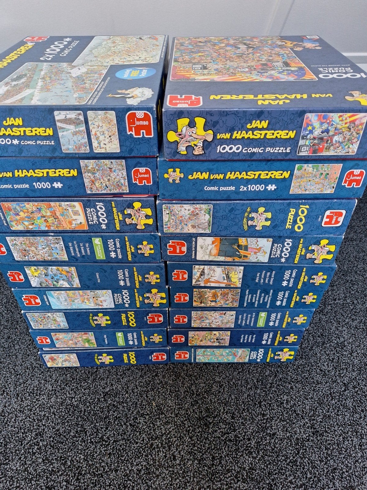Jan van Haasteren puzzels 1000 stukjes - diverse titels, Ophalen