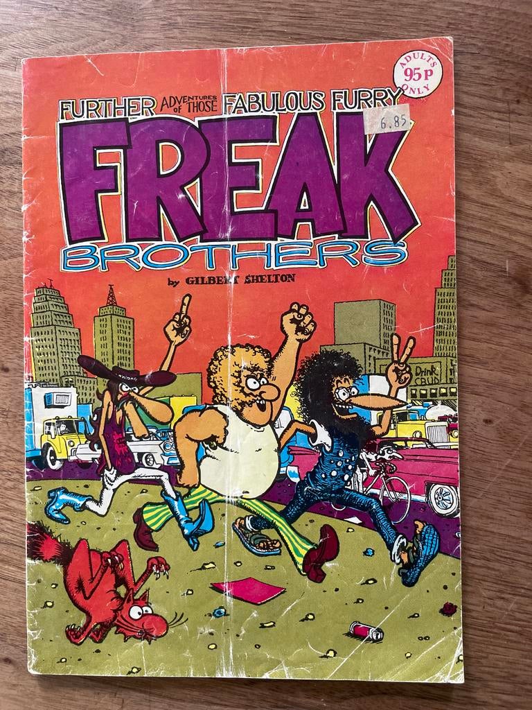 Further Adventures of Those Fabulous Furry Freak Brothers, Boeken, Eén stripboek, Ophalen of Verzenden, Gelezen