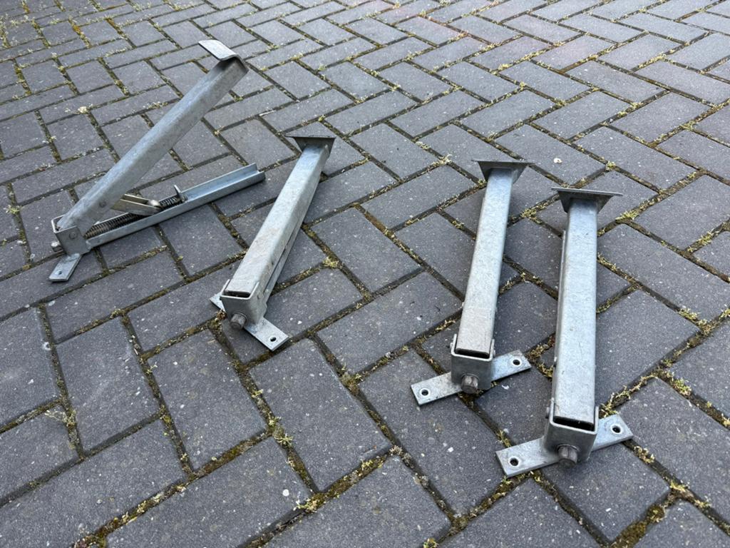 Steunpoten aanhangwagen, Ophalen of Verzenden