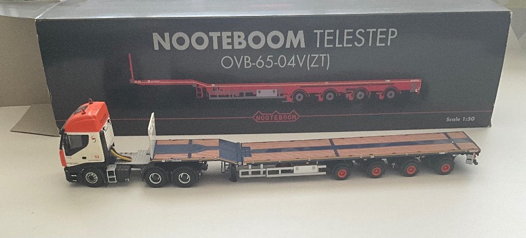 IVECO Nooteboom TELESTEP, Ophalen of Verzenden, Zo goed als nieuw, Bus of Vrachtwagen, Wsi