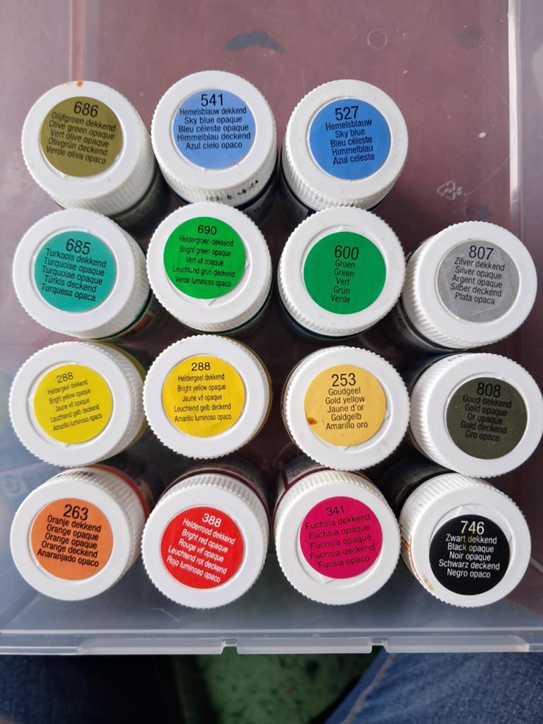 Decorfin Porselein Verf - Diverse Kleuren (16 ml), Hobby en Vrije tijd, Schilderen, Ophalen of Verzenden
