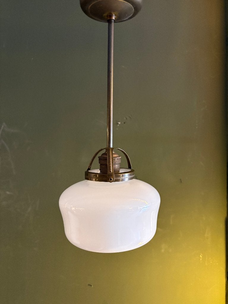 Prachtige Art-Deco Hang/Pendel Lamp, Ophalen of Verzenden