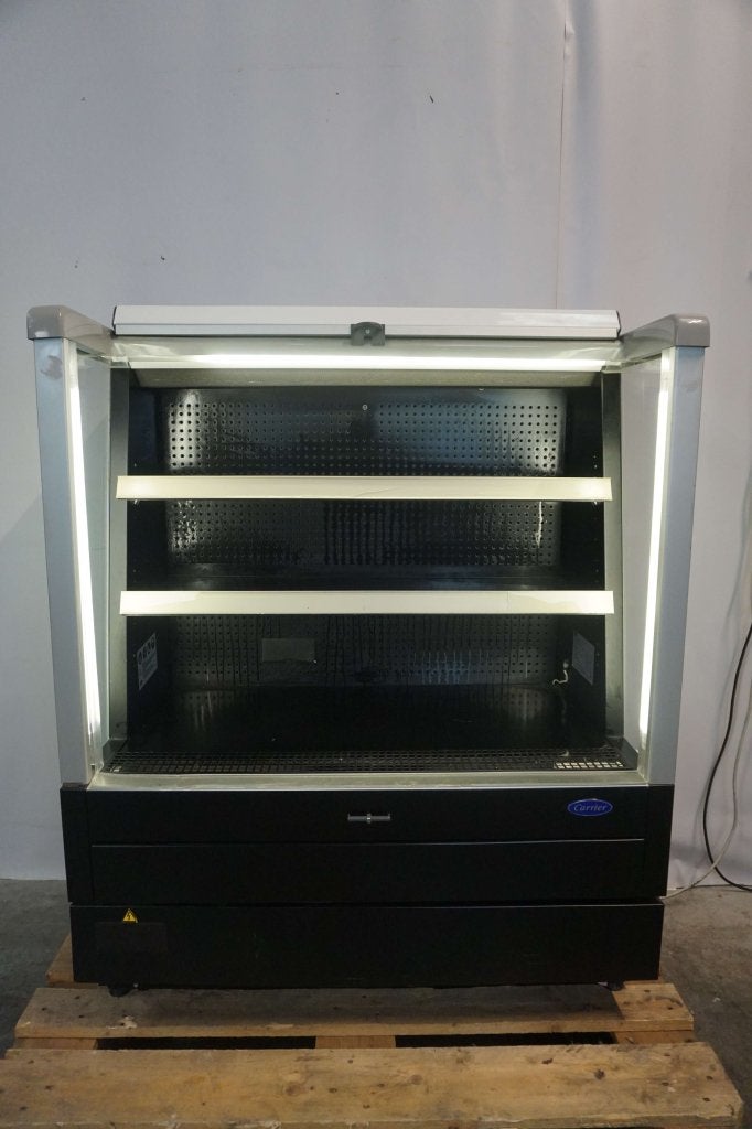 Carrier wandkoeling koelvitrine koeling met rolluik, Zakelijke goederen, Horeca | Keukenapparatuur, Gebruikt, Niet ingevuld, Koelen en Vriezen