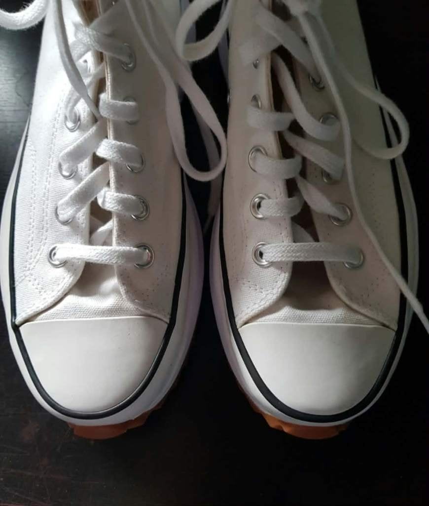 Witte Converse all star sneaker, Wit, Ophalen of Verzenden, Converse All Stars, Sneakers of Gympen
