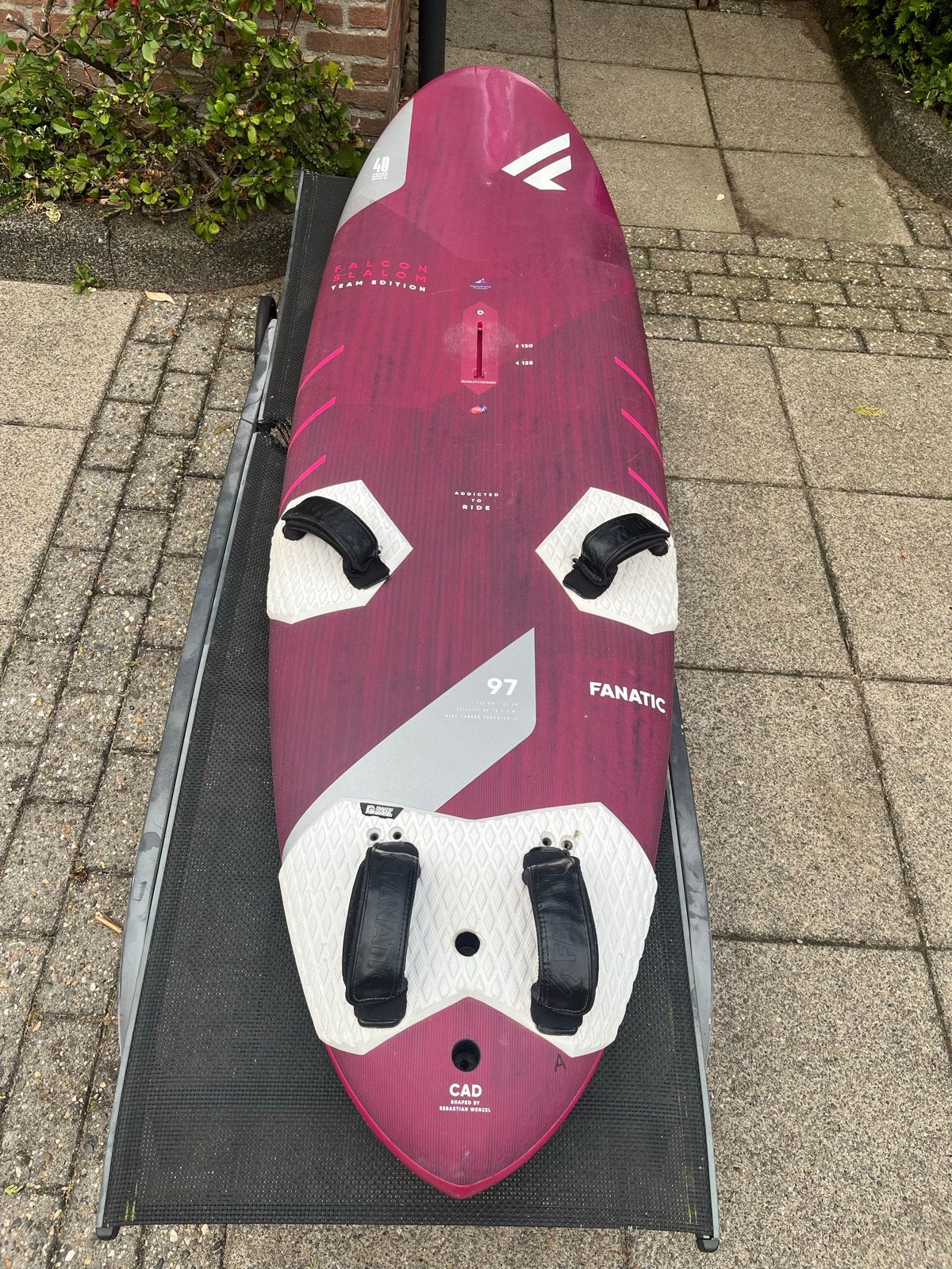 Fanatic Falcon 2021 + sonntag sl pro 33cm, Watersport en Boten, Windsurfen, Ophalen, Gebruikt, Minder dan 250 cm, Fanatic