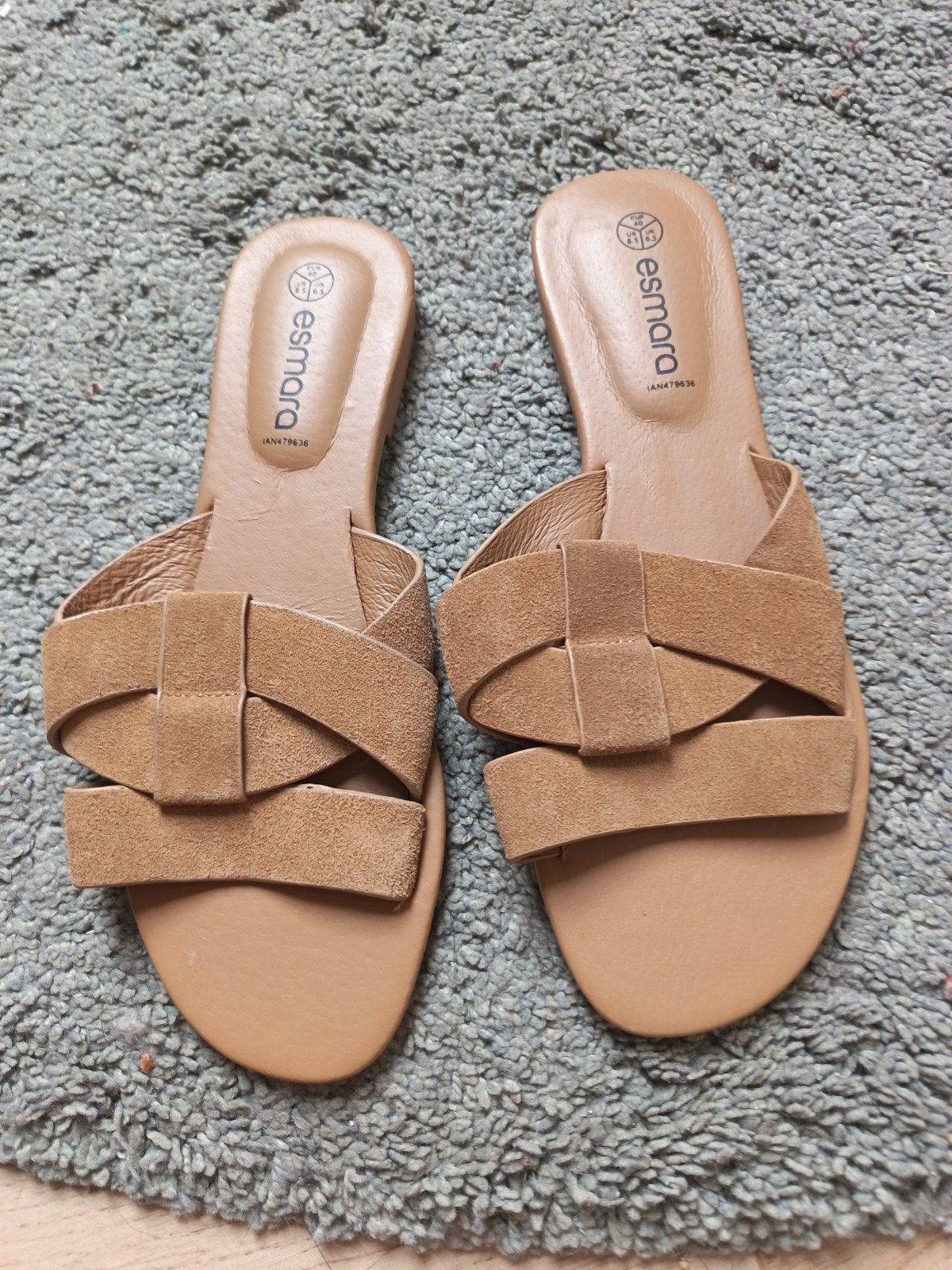 Nieuwe Esmara slippers - Maat 40, Kleding | Dames, Schoenen, Slippers, Bruin, Nieuw, Esmara