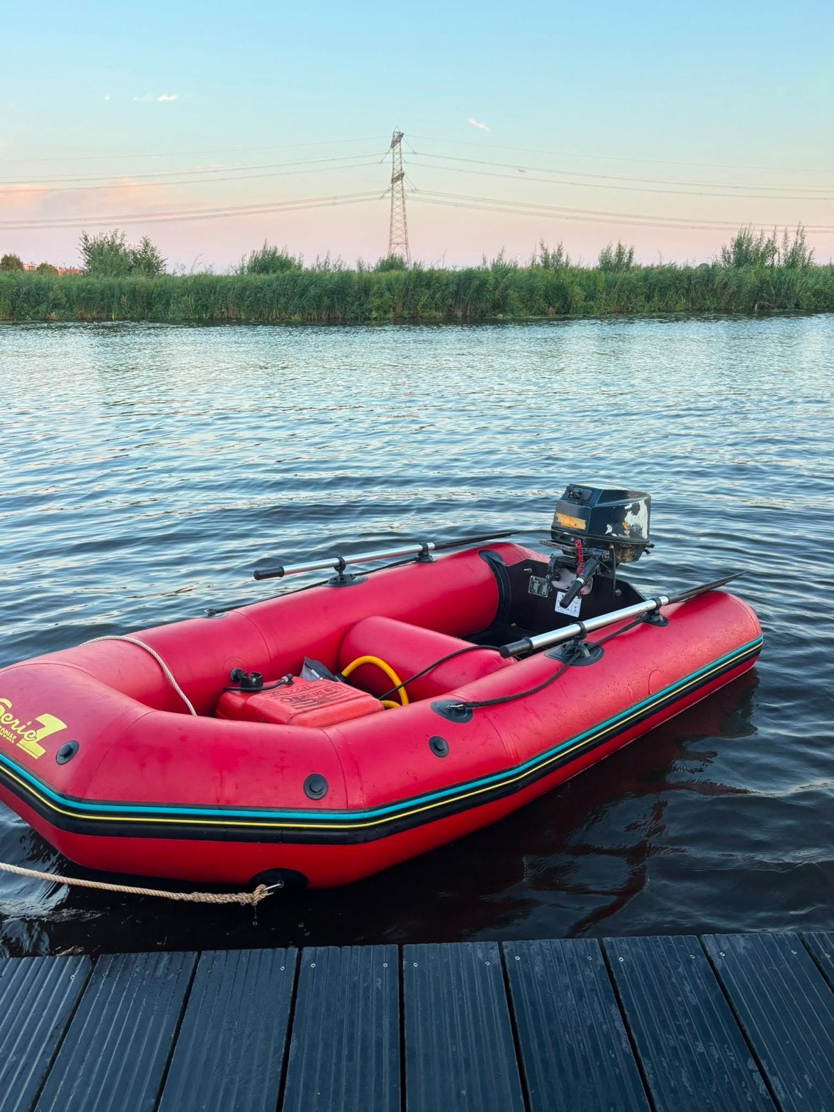 Zodiac 310 met 15 pk Yamaha motor in goede staat, Ophalen, Zodiac, Gebruikt, Inclusief motor