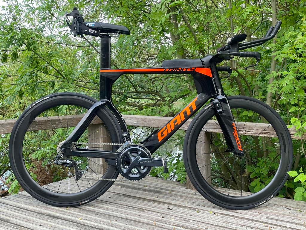 Giant trinity advanced pro, Fietsen en Brommers, Fietsen | Racefietsen, Ophalen, Carbon, Velgrem, Giant