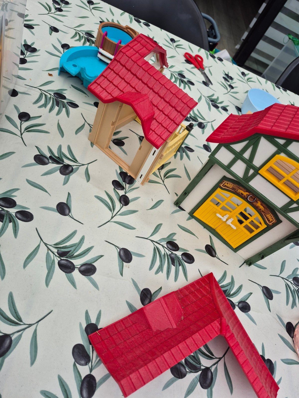 Playmobil Manege met veel onderdelen, Ophalen of Verzenden